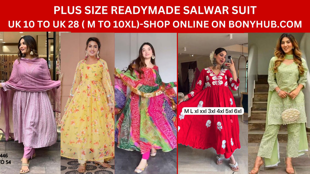 plus size ethnic women salwar suit 