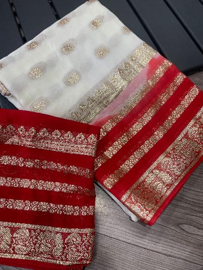 New Arrival Viscous Georgette Sarees