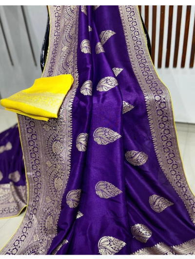 Benarasi Zari Silk Wedding Saree for Women