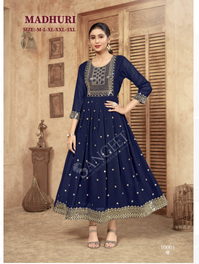 Heavy Embroidery Kurti for Women 