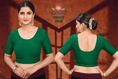 Lycra Stretchable Ready to Wear Saree Blouse