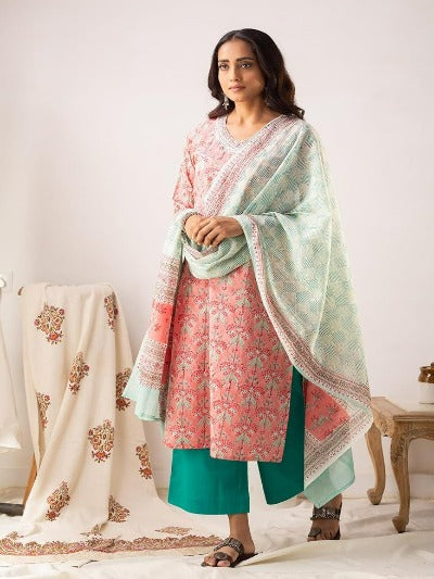 Soft Cotton Salwar Suit Set