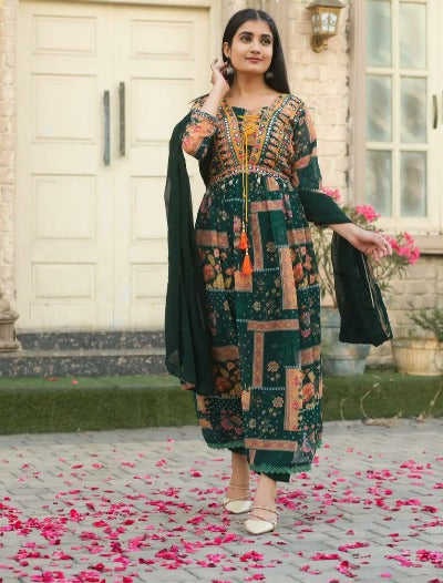 Anarkali Salwar Suit | Salwar kameez | Shalwar Kameez for women – BONYHUB