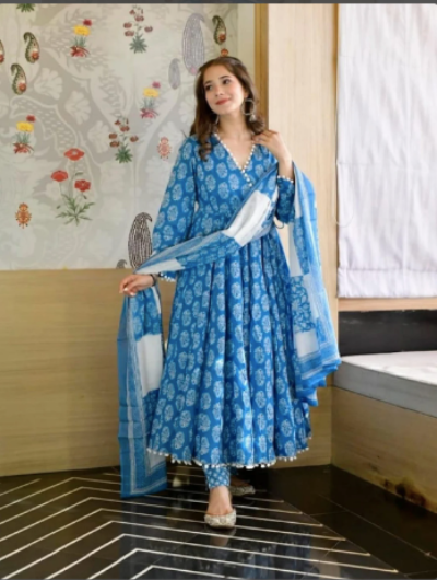 blue salwar kameez shalwar kameez suit for women online on sale 
