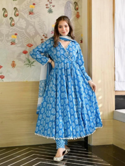 blue salwar kameez shalwar kameez suit for women online on sale 