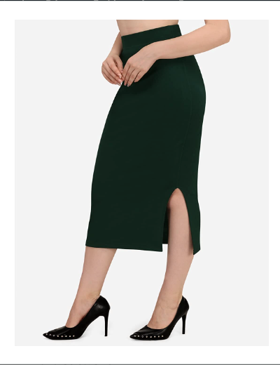 Dark Green Saree Shapewear Petticoat for Women – BONYHUB
