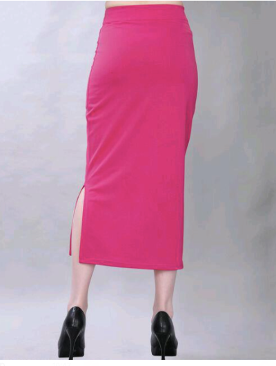 Dark Pink Saree Shapewear Petticoat for Women