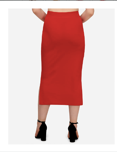 Red Saree Shapewear Petticoat for Women