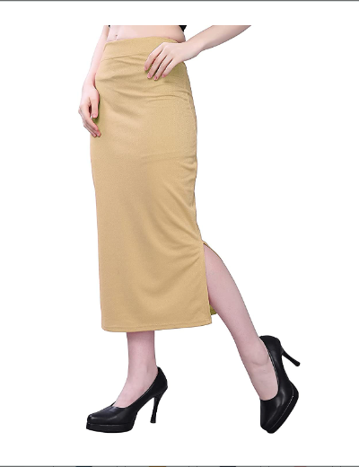 Beige Saree Shapewear, Saree Petticoat
