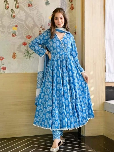 blue salwar kameez shalwar kameez punjabi suit for women 