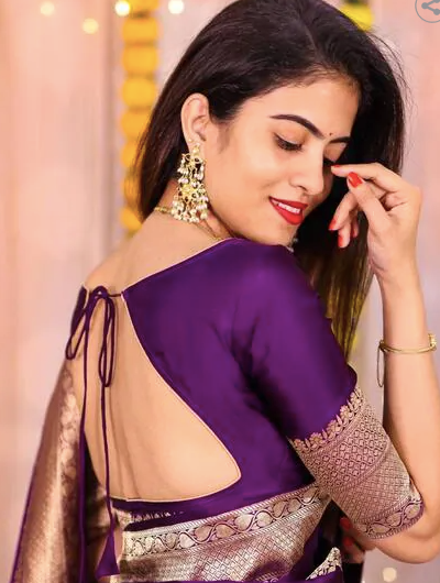 purple gold silk saree south indian wedding sari.png